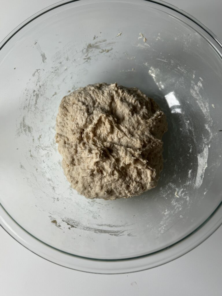 artisan sourdough bread mixture