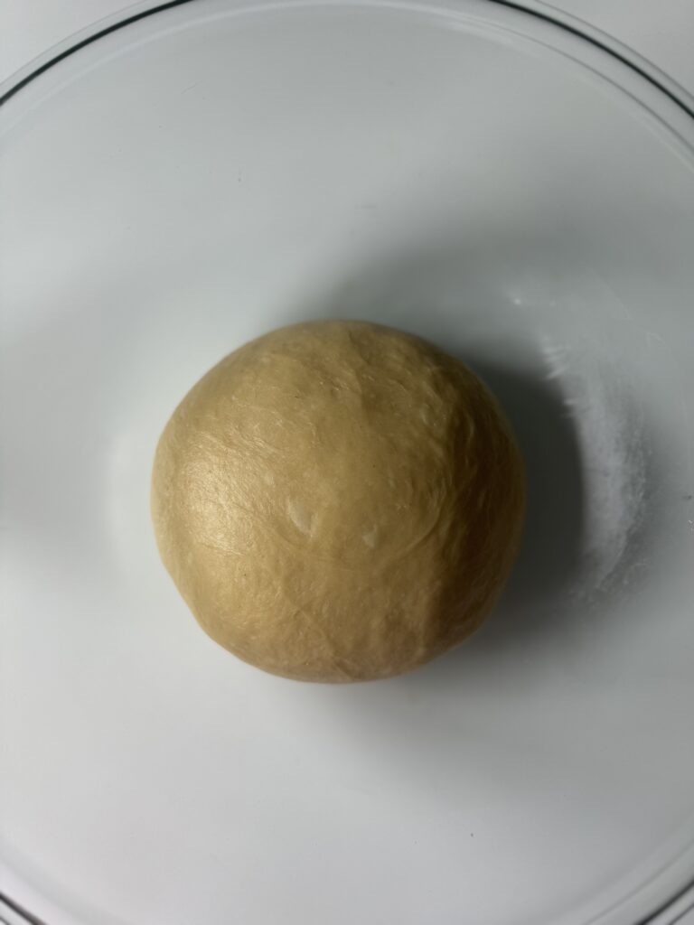 stretch and fold brioche dough