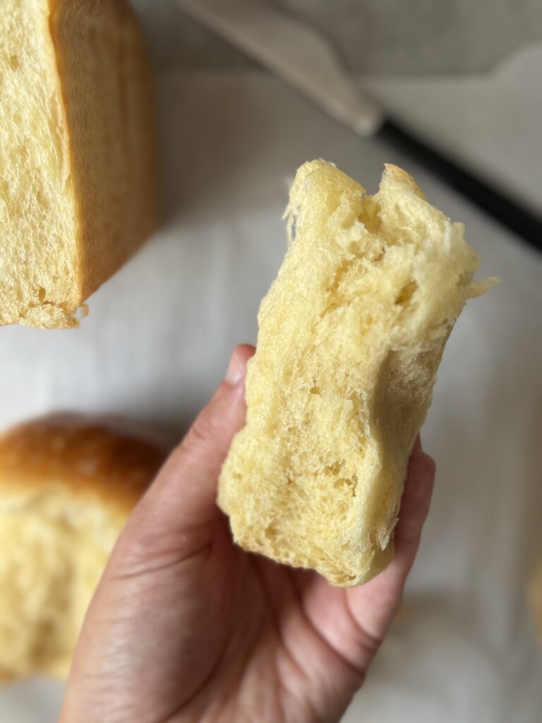 sourdough brioche piece