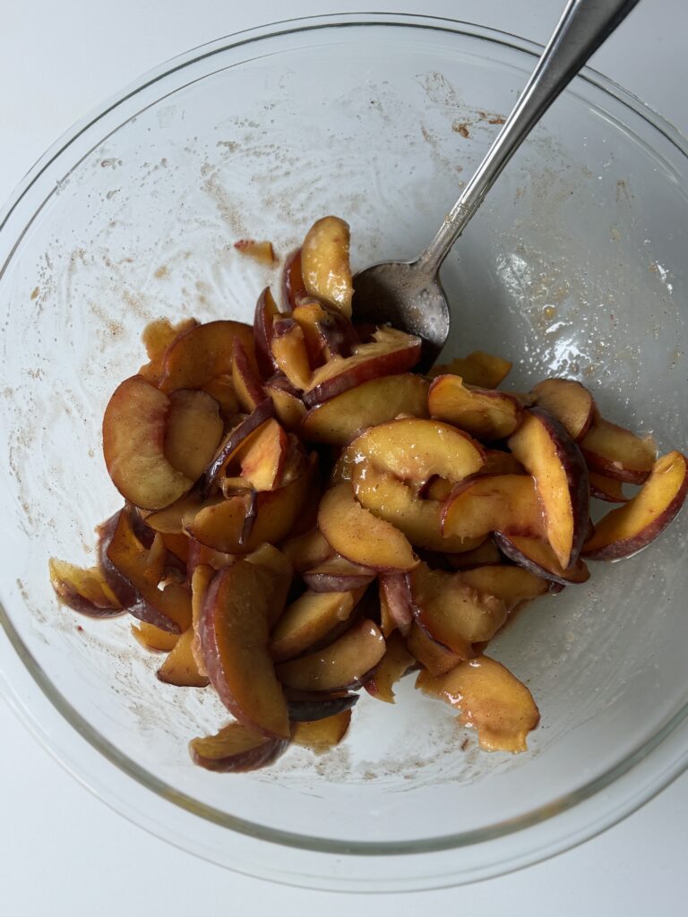 sourdough galette mixture