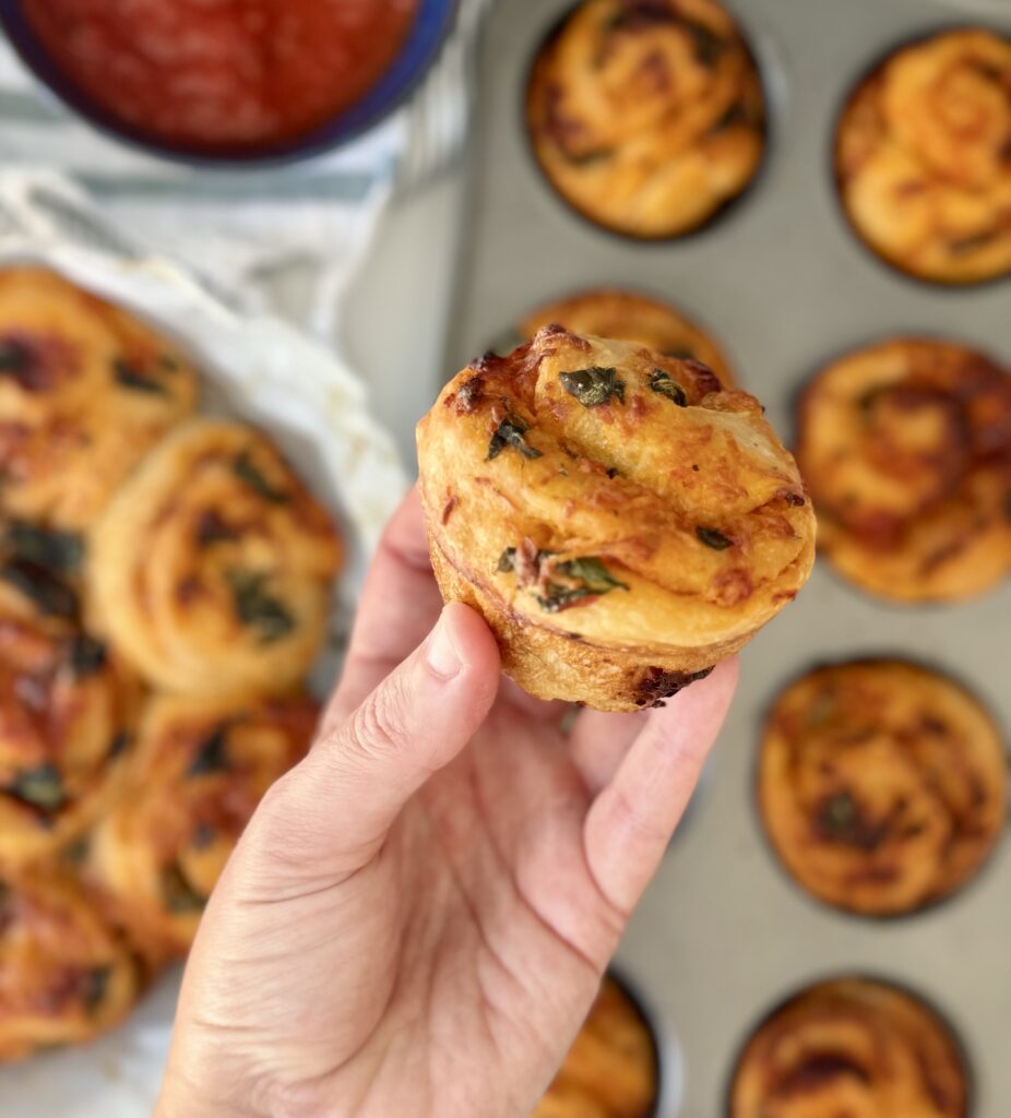 sourdough pizza scroll