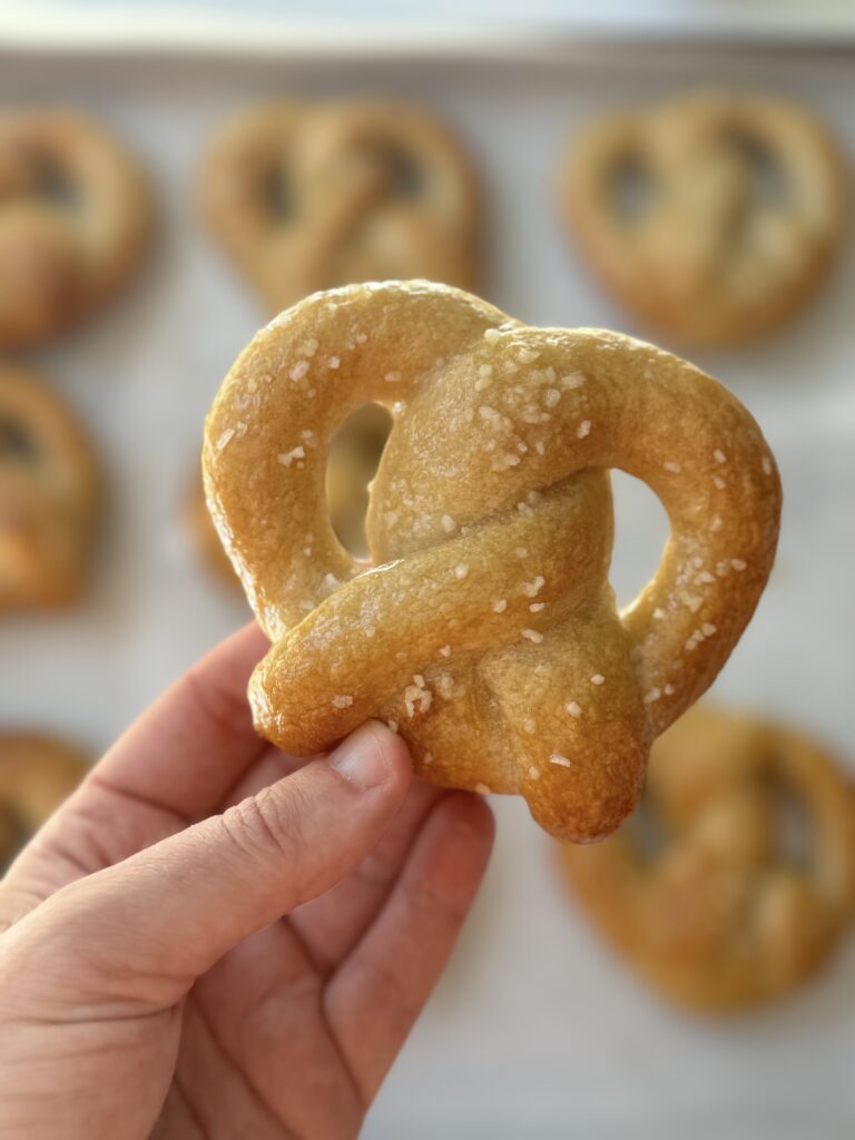 sourdough pretzel