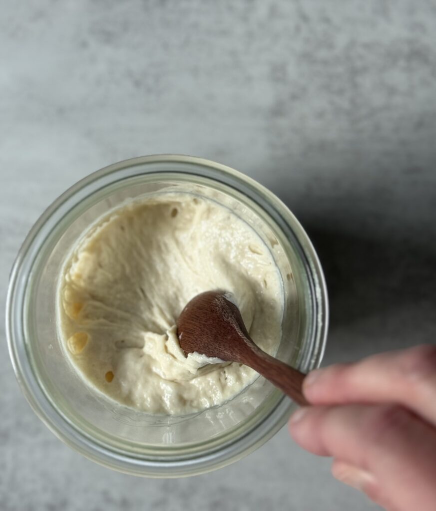 sweet stiff sourdough starter 