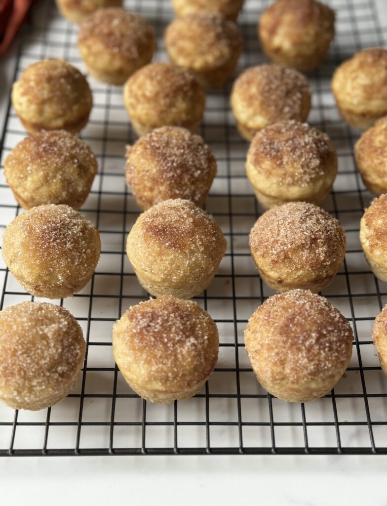 sourdough donut muffins