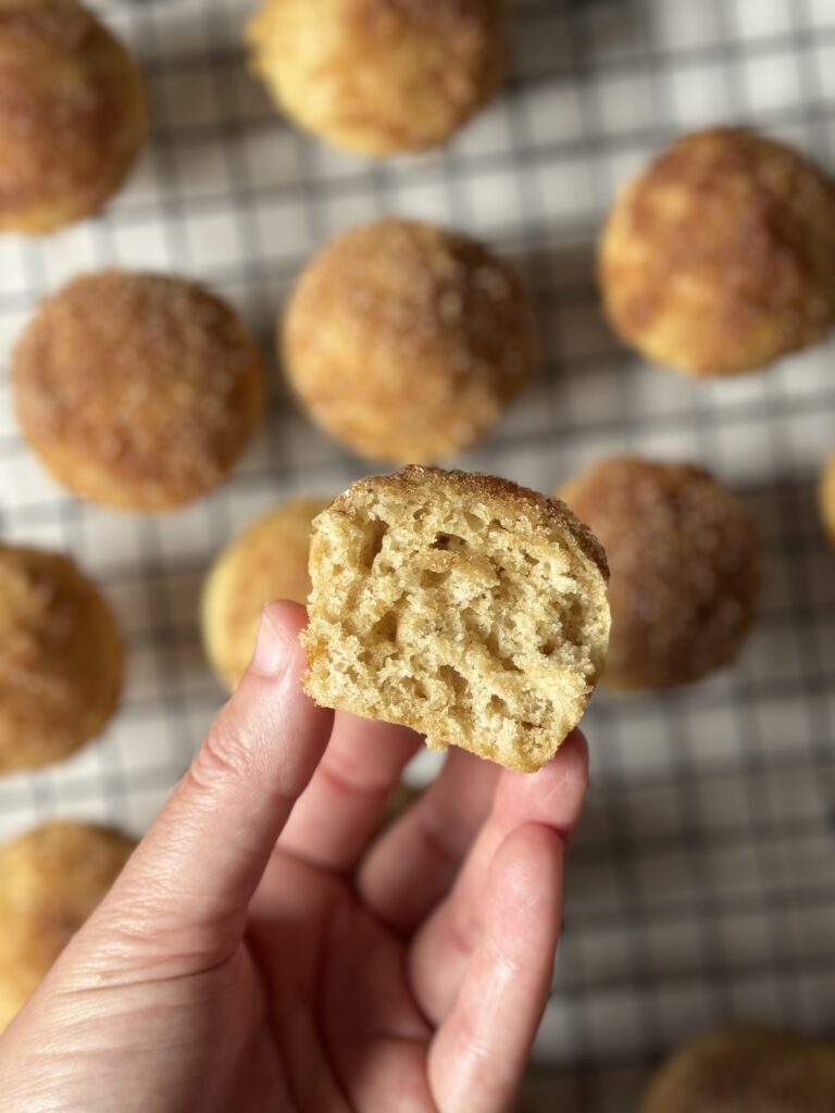 sourdough donut muffins