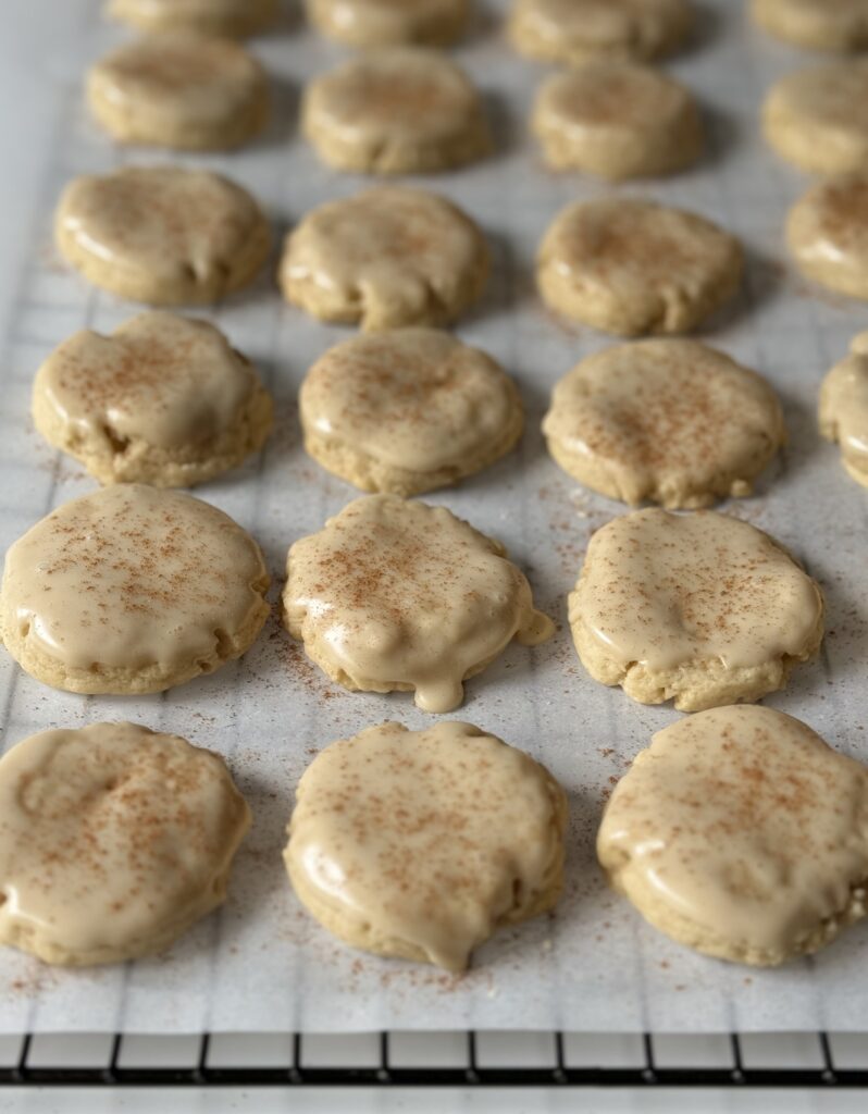 sourdough maple sugar cookies