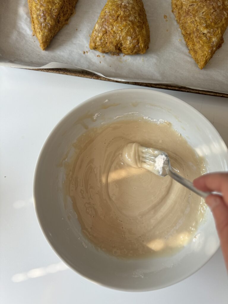 sourdough pumpkin scones