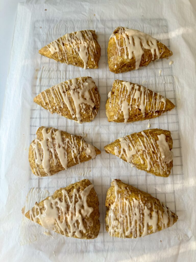 sourdough pumpkin scones