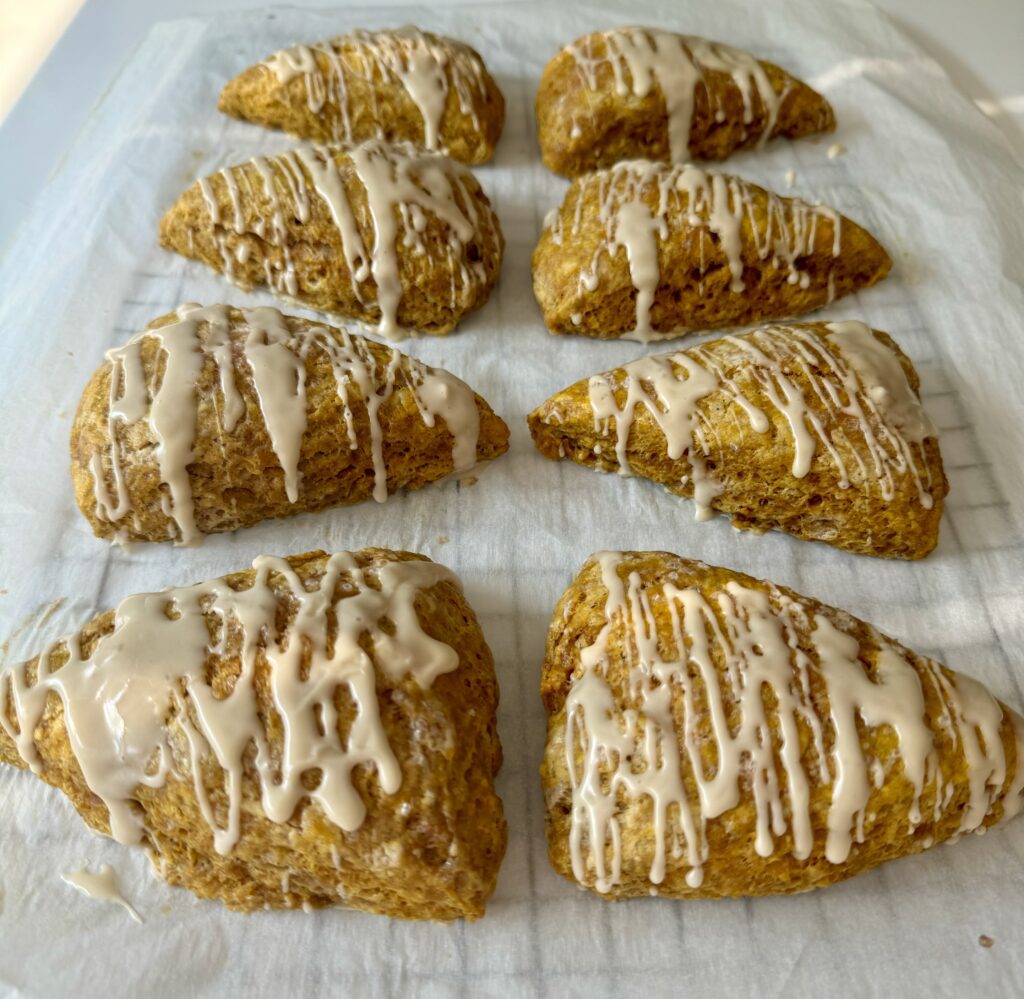 sourdough pumpkin scones