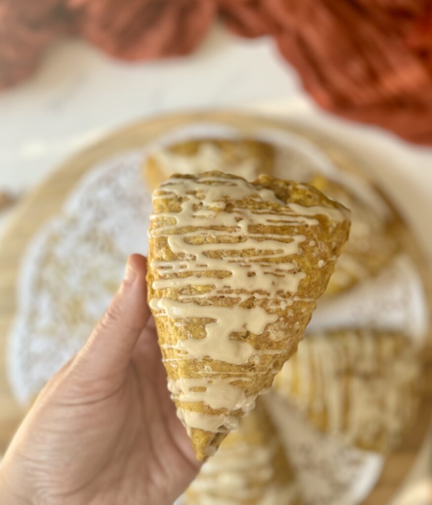 pumpkin sourdough scones