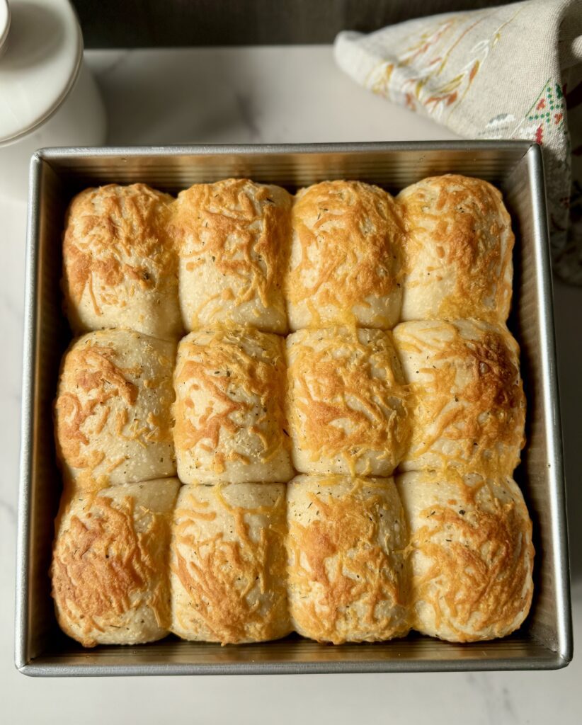 stuffed sourdough cheese buns