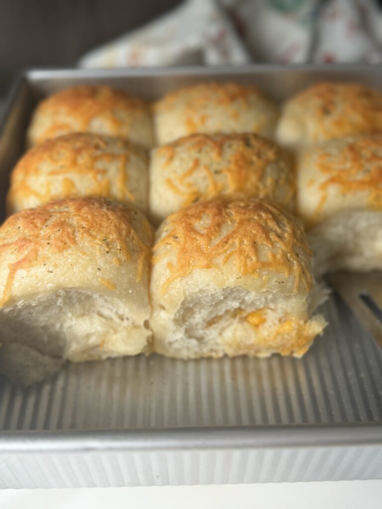 stuffed sourdough cheese buns