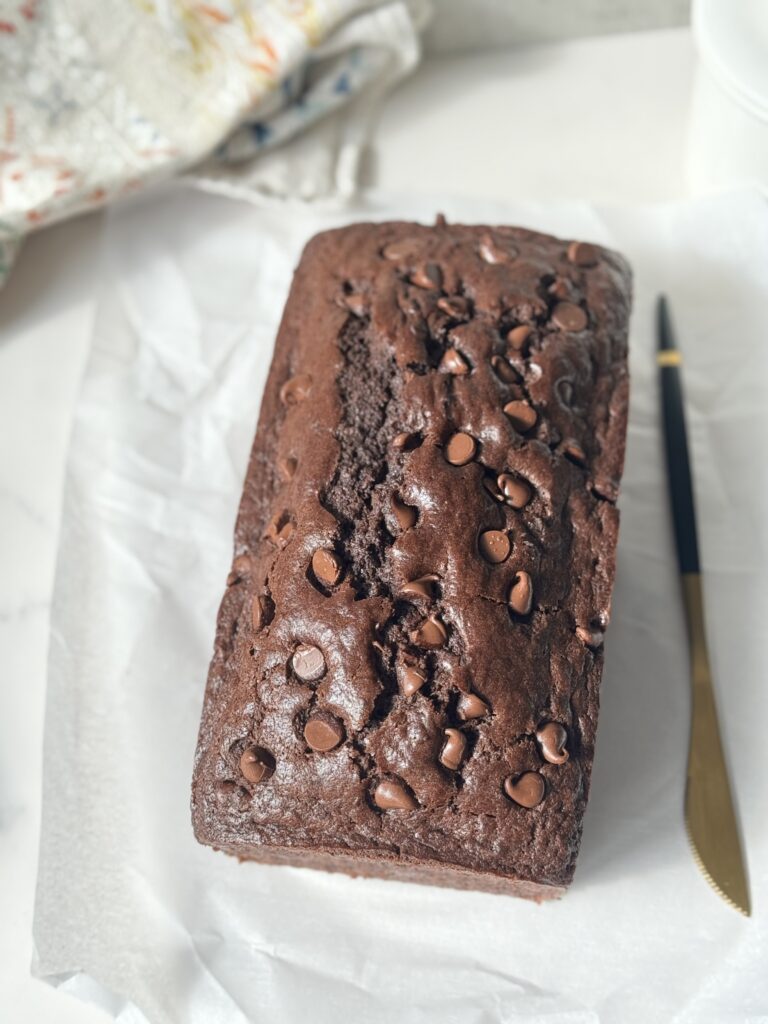 double chocolate Amish bread