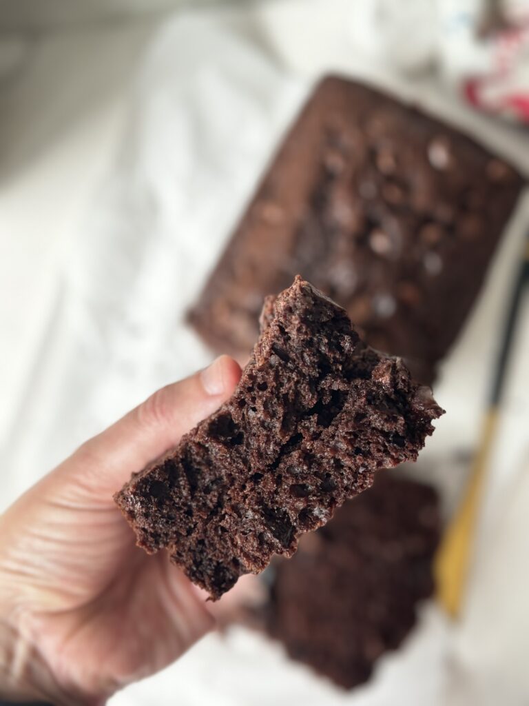 double chocolate Amish bread