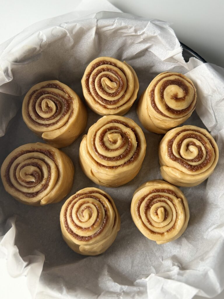 proofing sourdough gingerbread rolls