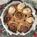 sourdough gingerbread cinnamon rolls