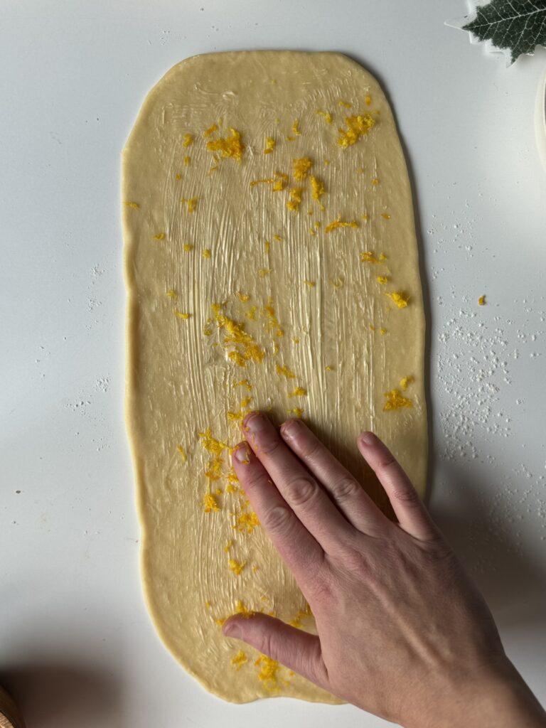 shaping sourdough brioche wreaths