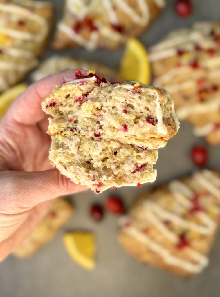 cranberry orange scones