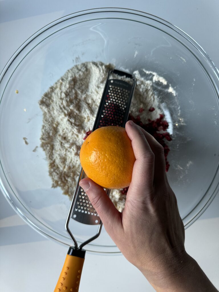 mixing inclusions into scones