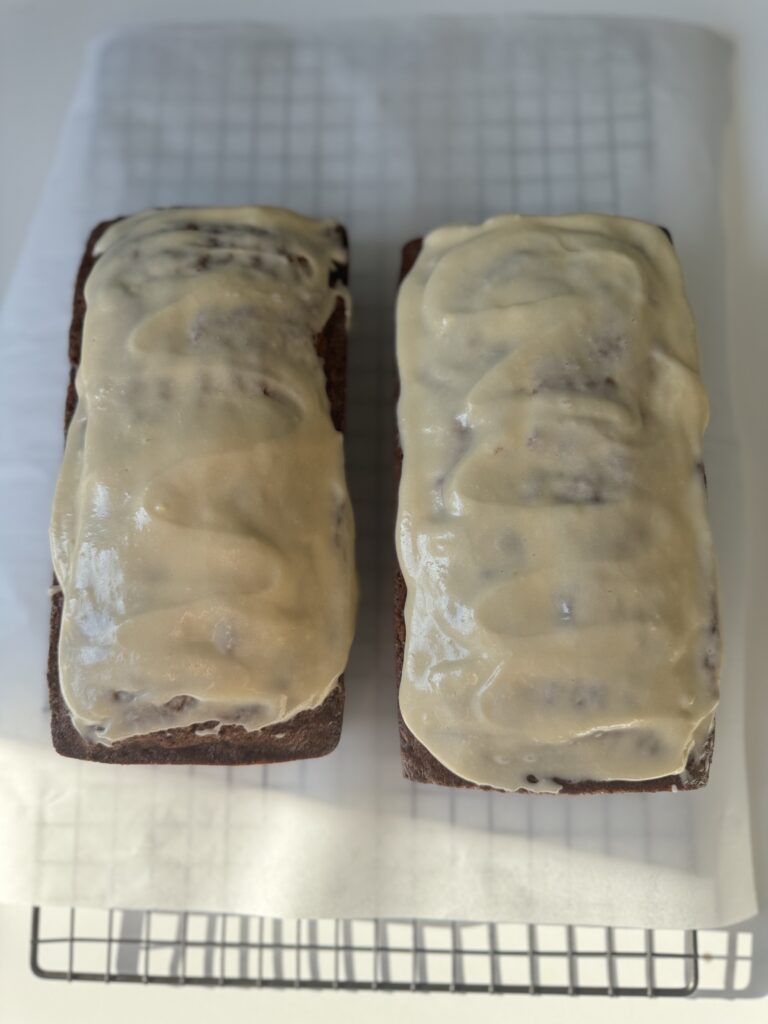 frosting gingerbread amish friendship bread