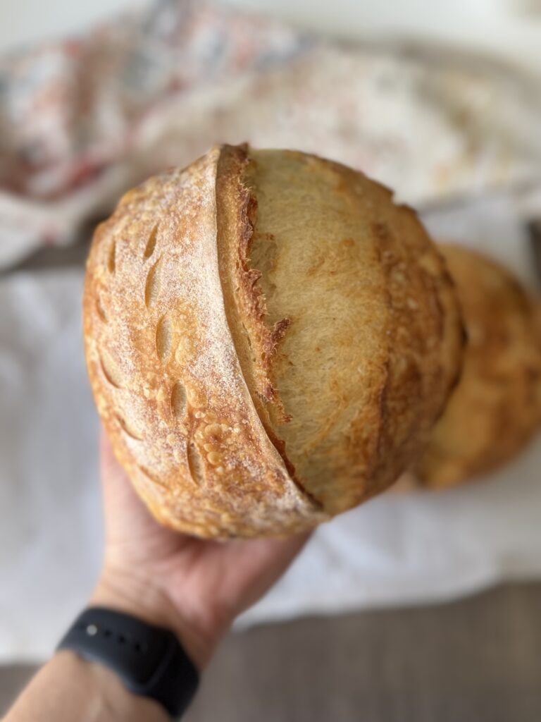 mini sourdough loaf