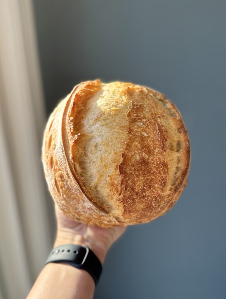 mini sourdough loaf