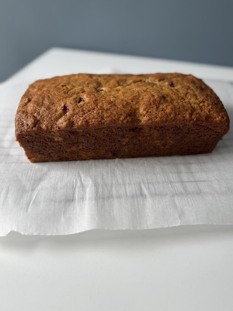 baked loaf cooling