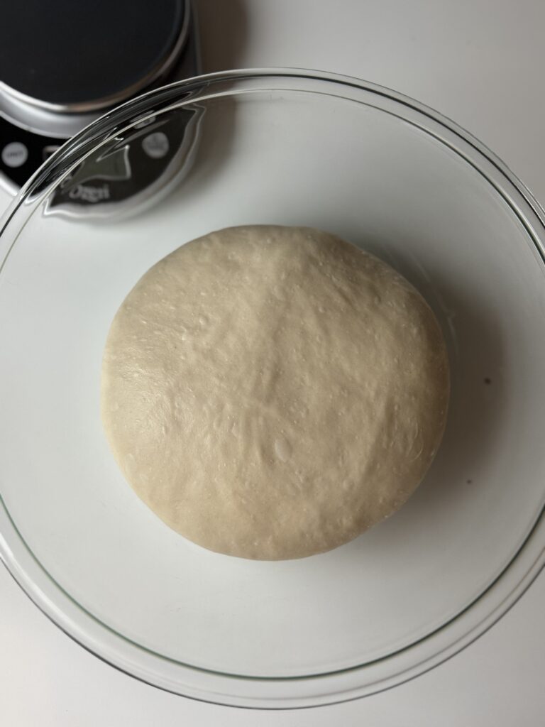 sourdough pretzel bun dough