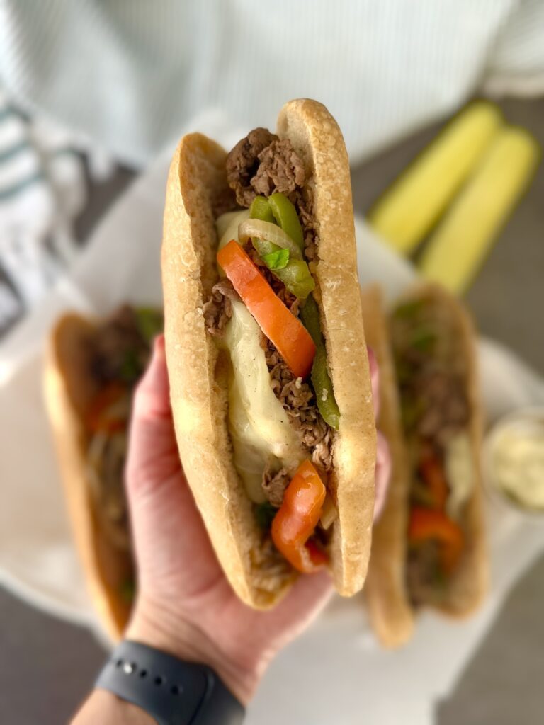 philly cheesesteak skillet meal