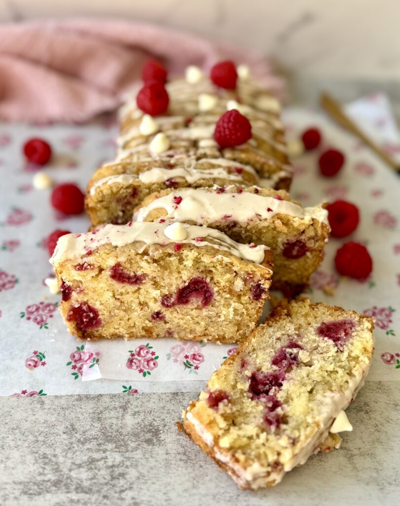 White chocolate raspberry Amish friendship bread