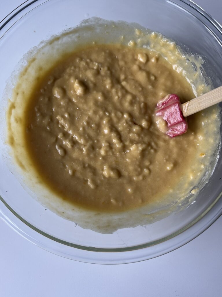 mixing amish bread