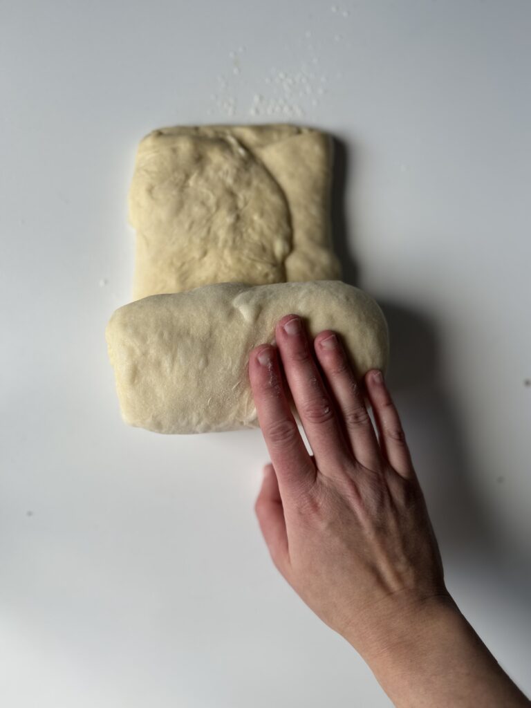 shaping sandwich loaf