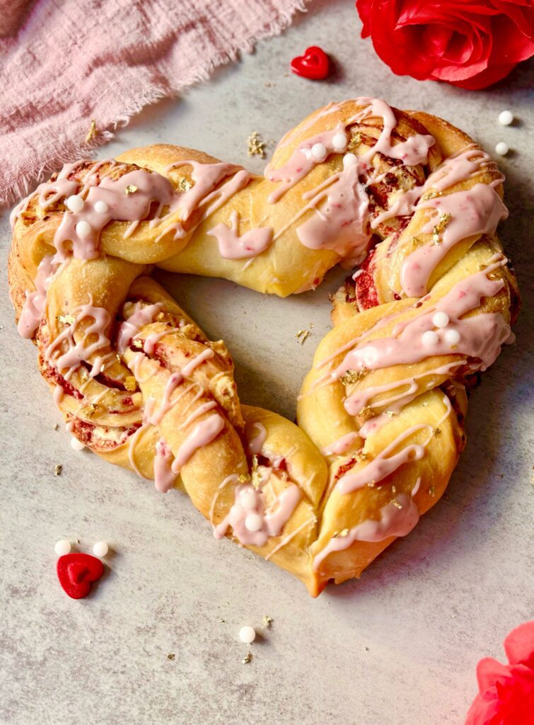 sourdough brioche heart
