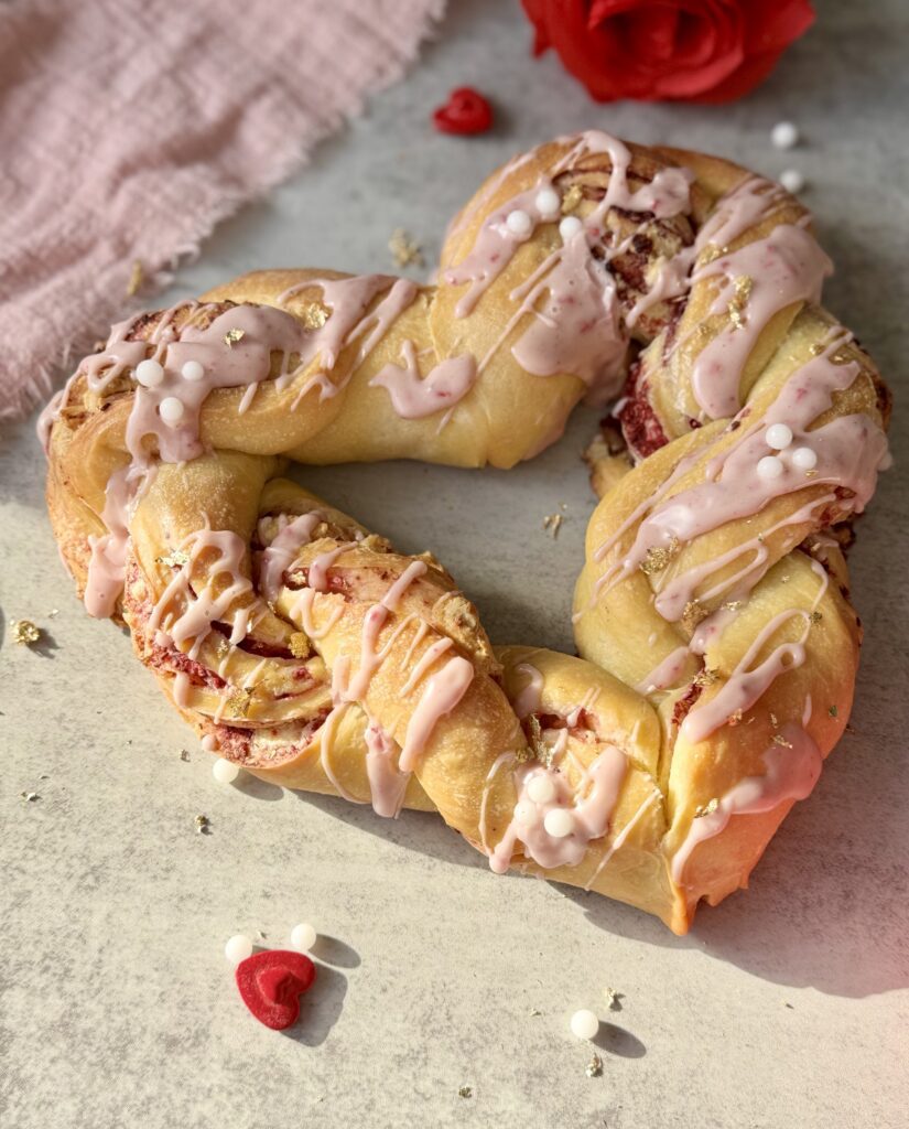 sourdough brioche heart