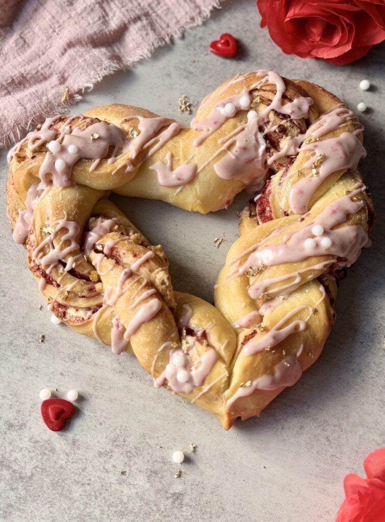 sourdough brioche heart