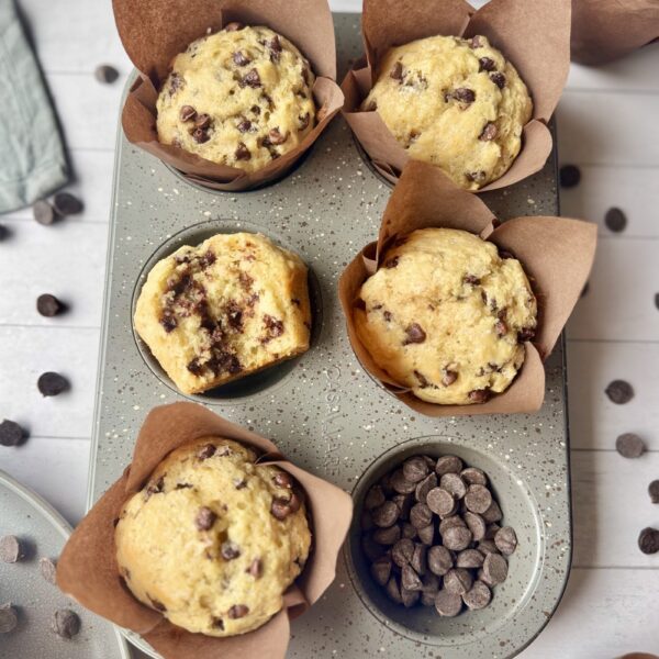 Amish friendship chocolate chip muffins