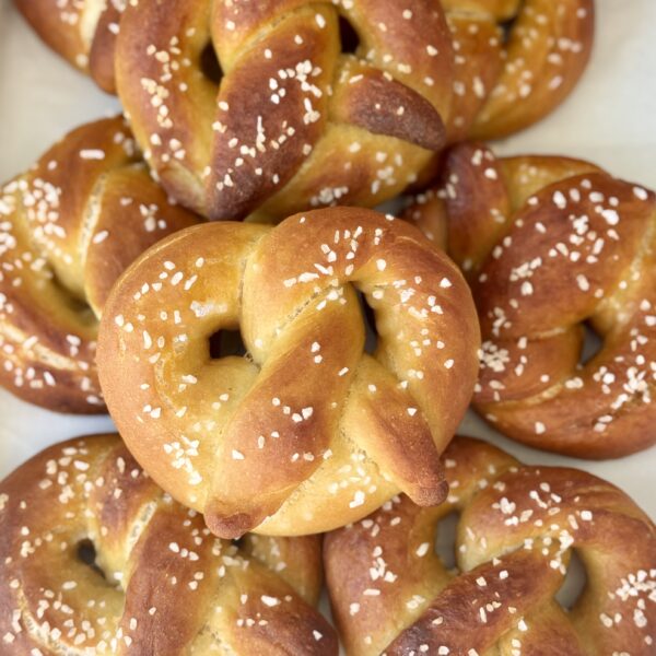 sourdough pretzels