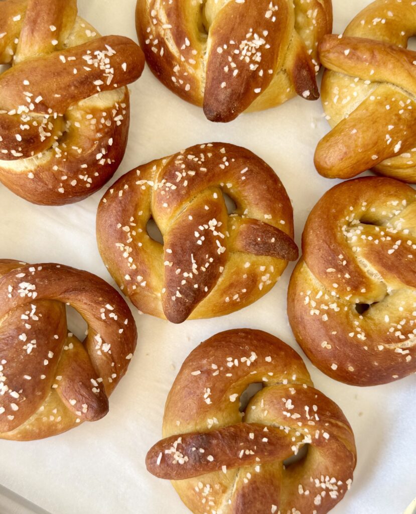 sourdough pretzels