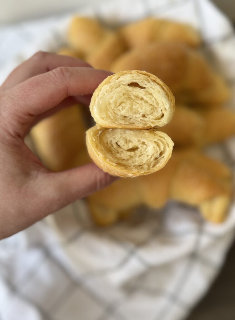 sourdough crescent rolls