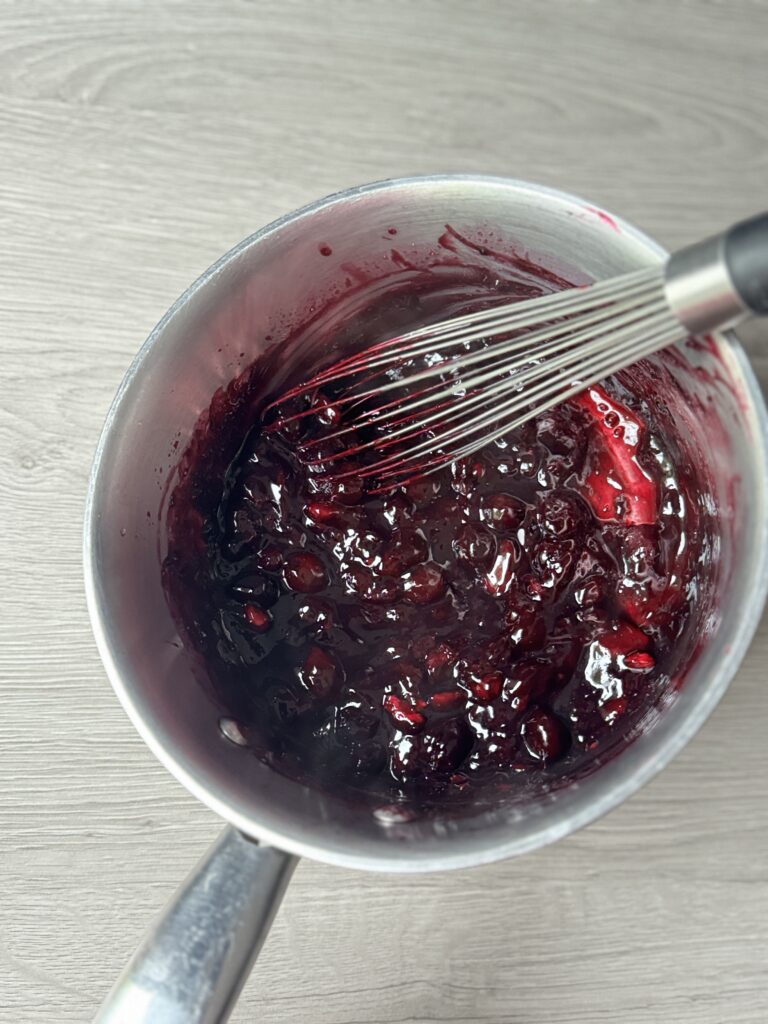 blueberry lemon compote