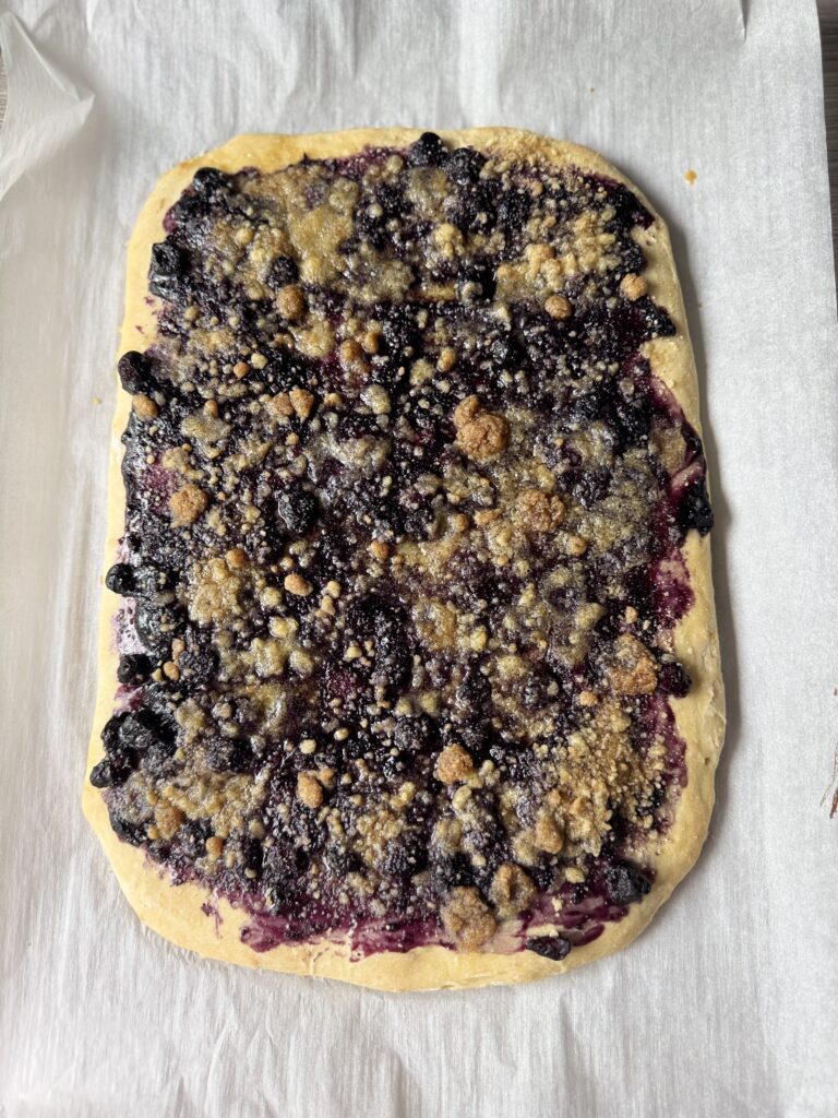 baked blueberry lemon sourdough sticks