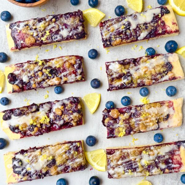 blueberry lemon sourdough sticks