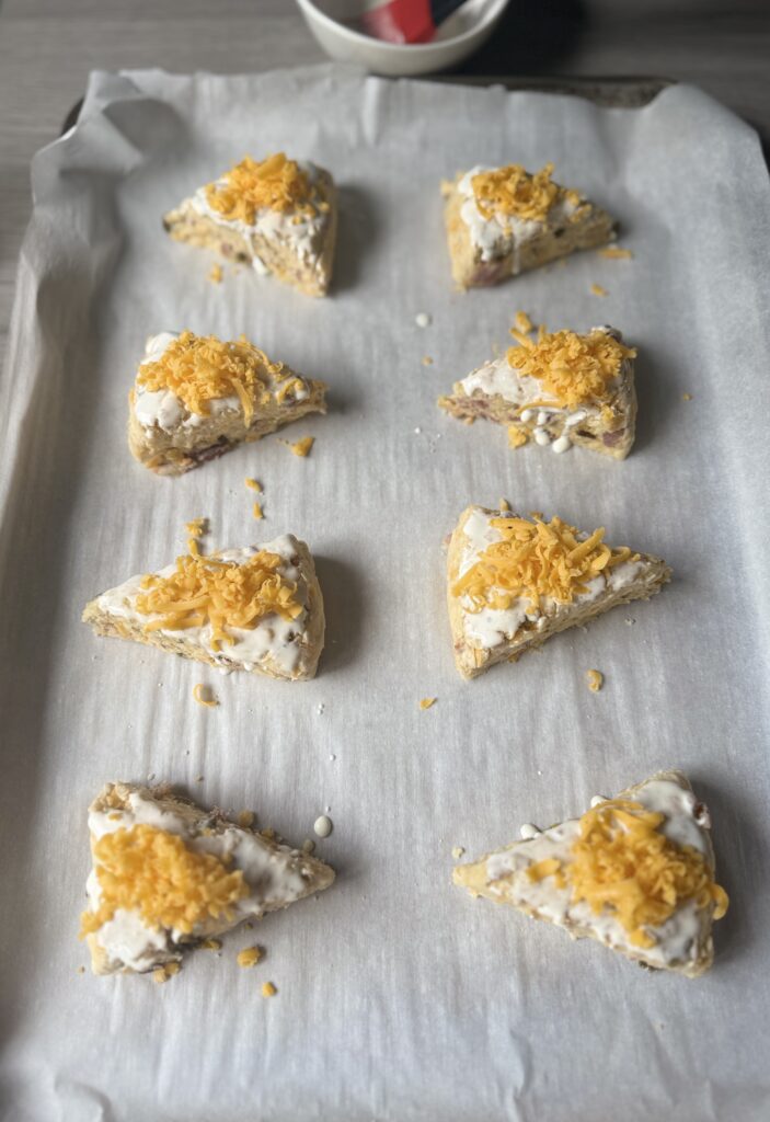 jalapeno bacon cheddar sourdough scones