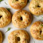 rosemary olive oil sourdough bagels
