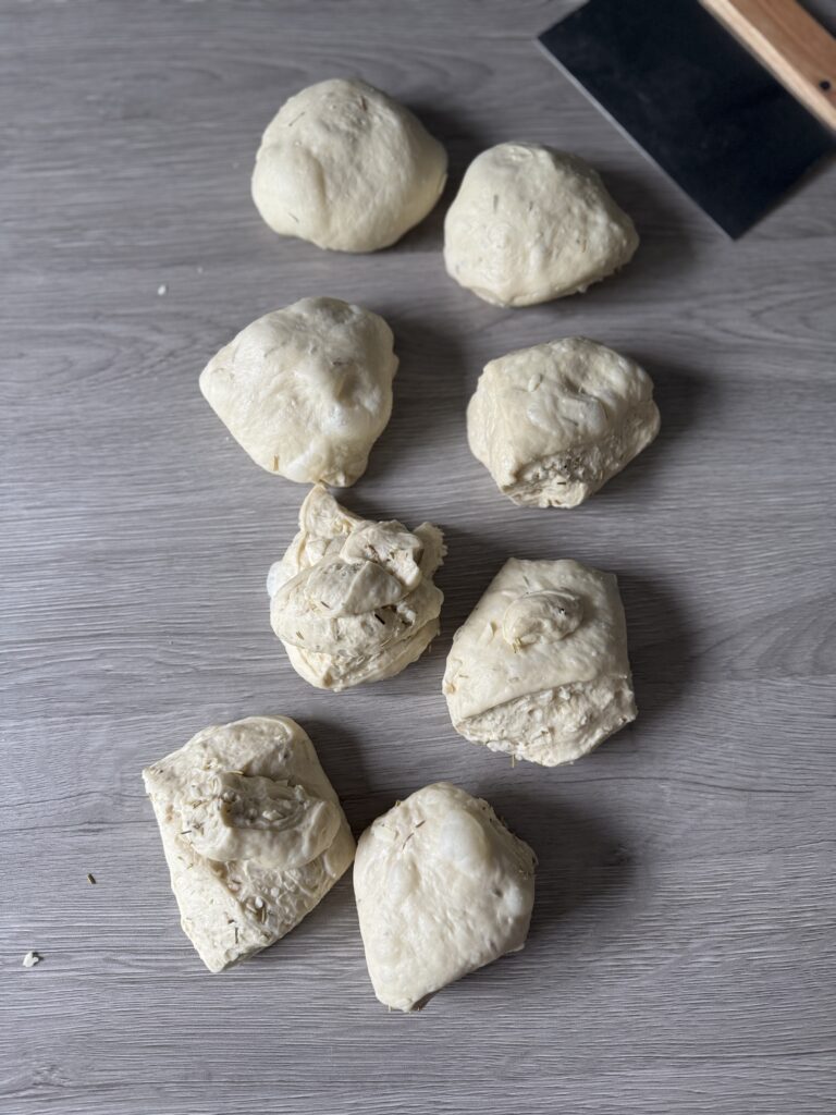 shaping bagels