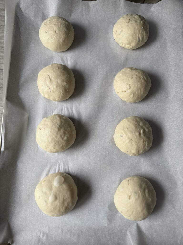 round shaped bagels