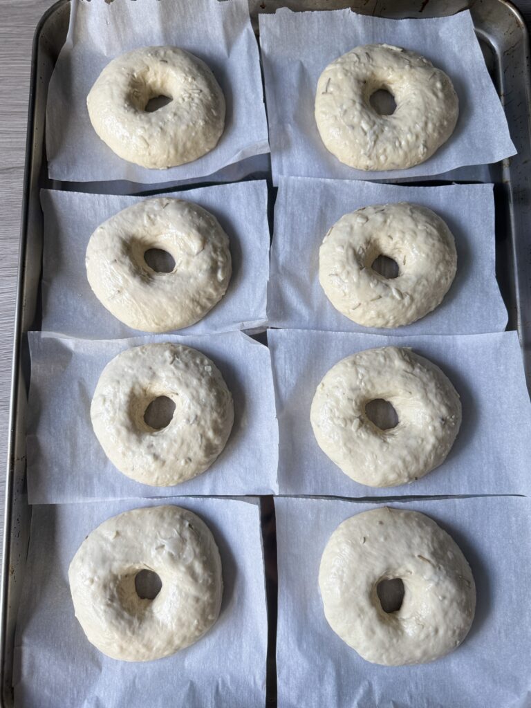 boiling bagels