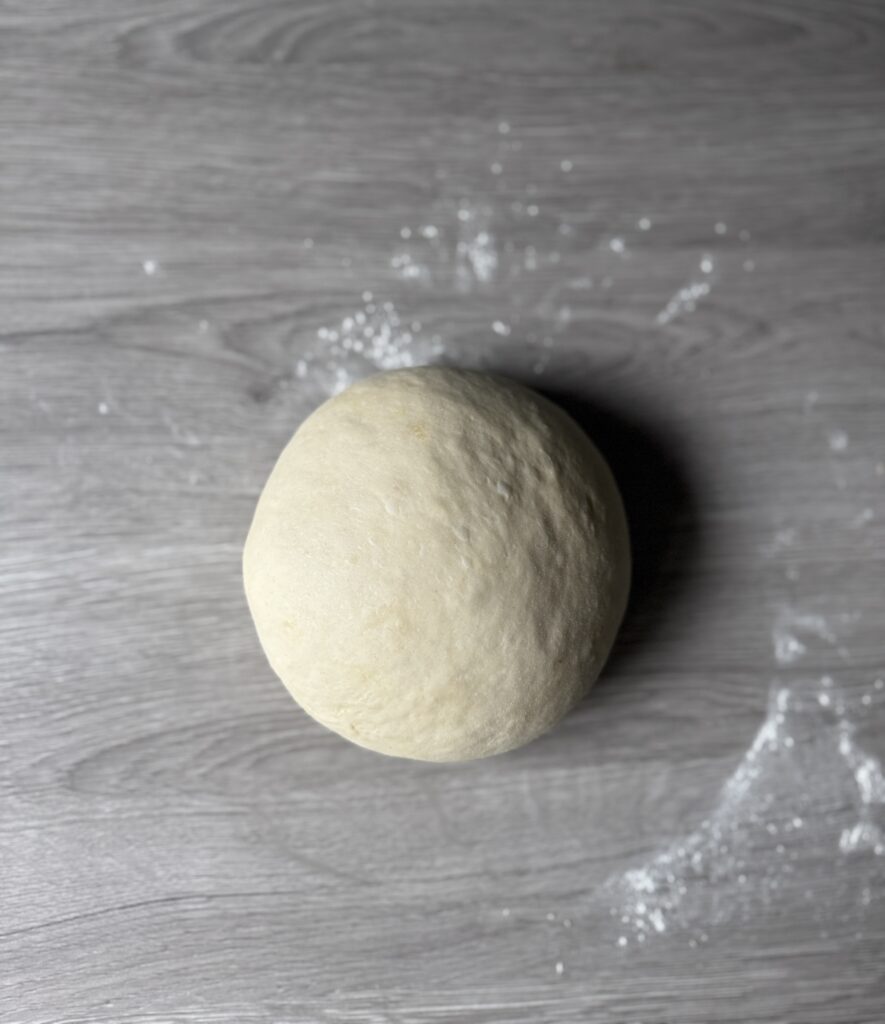 kneaded bagel dough