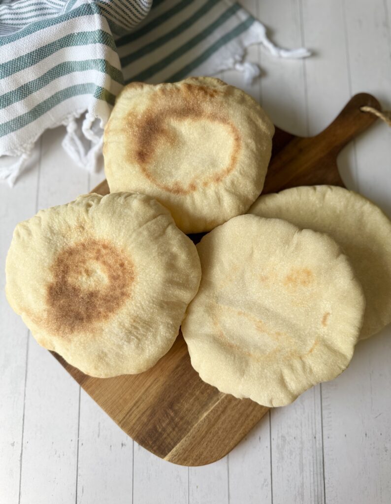 sourdough pita bread