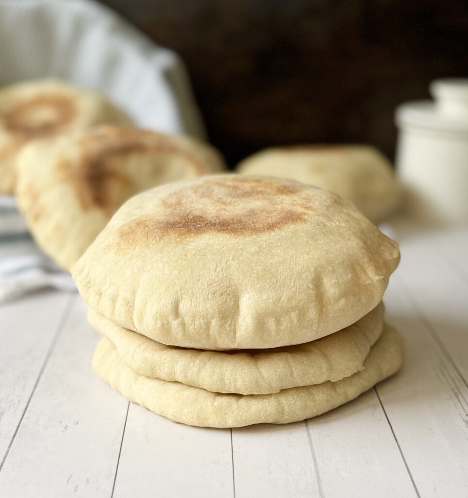 sourdough pita bread